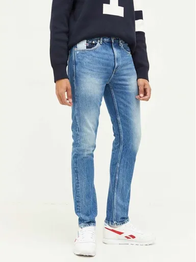Tommy Jeans pánské modré džíny DM0DM16713 34/32