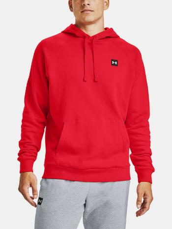 Under Armour Rival Fleece Hoodie Mikina Červená