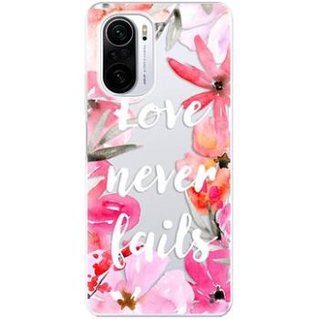 iSaprio Love Never Fails pro Xiaomi Poco F3 (lonev-TPU3-PocoF3)