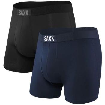 SAXX ULTRA SSOFT 2PK Pánské boxerky, černá, velikost