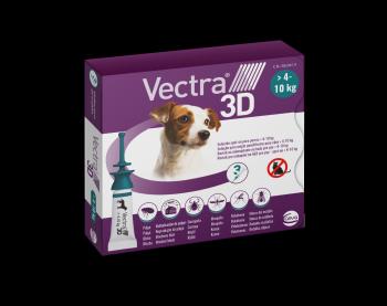 Vectra 3D spot-on pro psy S (4–10 kg) 3 pipety