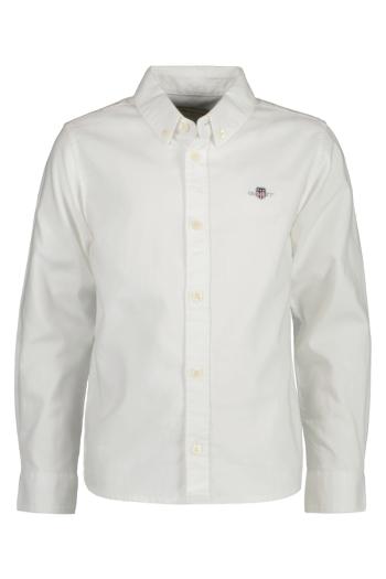 KOŠILE GANT SHIELD OXFORD BD SHIRT WHITE