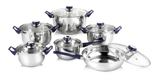 Sada nerezového nádobí 12 ks