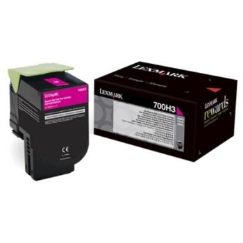 Lexmark 70C0H30 purpurový (magenta) originální toner