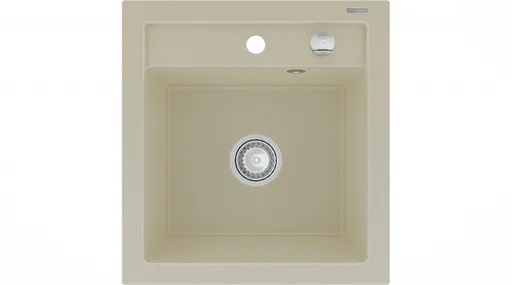 MEXEN Vito granitový dřez 1 520x490 mm, béžová 6503521000-69
