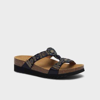 Scholl Pantofle New Bogotà Wedge čierna, veľ. 39, 39 EU
