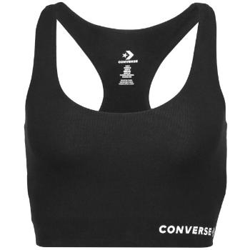 Converse WORDMARK BRA TOP Podprsenkový top, černá, velikost