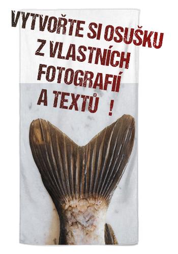 Osuška z vlastních fotografií a textů