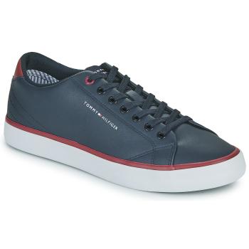 Tommy Hilfiger  TH HI VULC CORE LOW LEATHER  Nízke tenisky Modrá