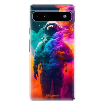 Odolné silikonové pouzdro iSaprio - Astronaut in Colors - Google Pixel 6a 5G