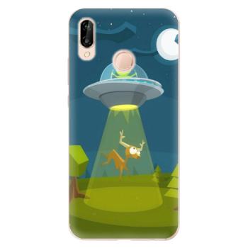 Odolné silikonové pouzdro iSaprio - Alien 01 - Huawei P20 Lite