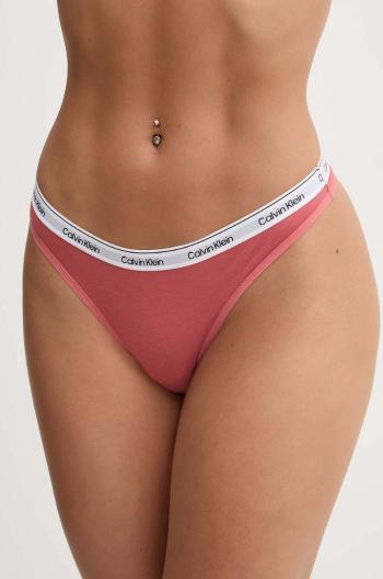 Tanga Calvin Klein Underwear černá barva, 000QD5043E