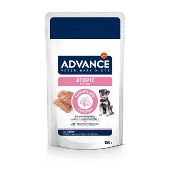 8x150g Advance Veterinary Diets Dog Atopic Mini nedves kutyatáp
