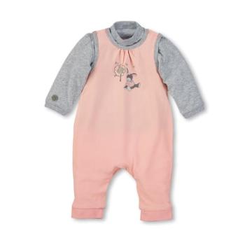 Sterntaler romper set jersey Emmi Girl světle růžová