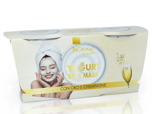 BiCroma Anti-age jogurtová maska proti stárnutí pleti 2x 90 ml