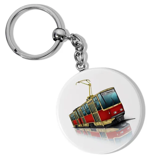 Klíčenka kulatá - Tramvaj KT4