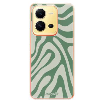 Odolné silikonové pouzdro iSaprio - Zebra Green - Vivo X80 Lite 5G