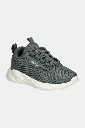 Dětské sneakers boty Geox SPRINTYE zelená barva, J46GBA.01454