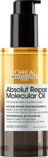 L'Oréal Professionnel Dvoufázový olej pro poškozené vlasy Absolut Repair Molecular (Bi-Phase Oil) 90 ml