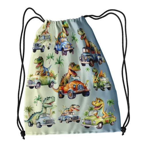 Vak na záda Dinosauři jedou
