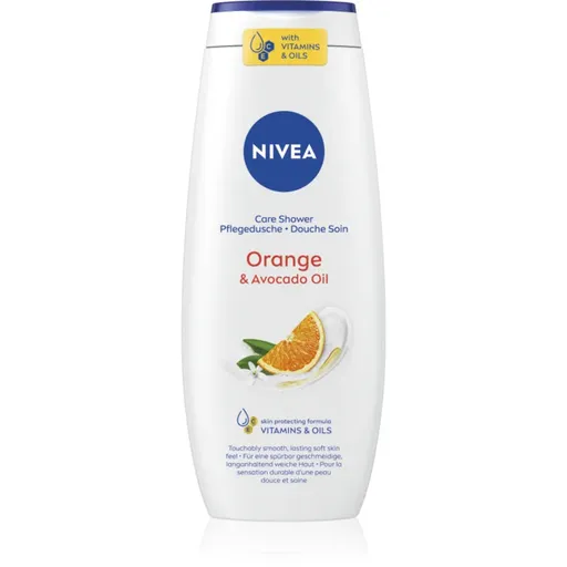 NIVEA Orange & Avocado Oil pečující sprchový gel 500 ml