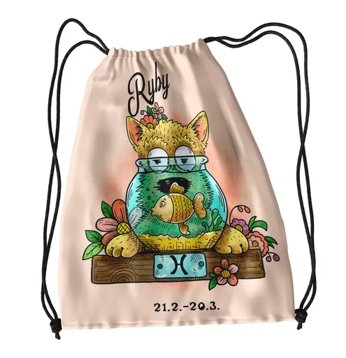 Vak na záda Psí znamení – ryby