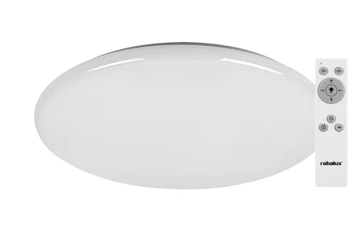 Rabalux Bílé stropní LED svítidlo Danny 600mm 60W CCT s DO 5450