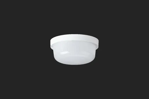 OSMONT ELE50120 ELEKTRA 3 stropní/nástěnné průmyslové plastové svítidlo bílá IP54 3000 K 8W LED