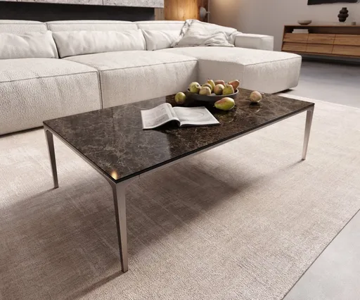 Konferenční stolek Levente 110x60 cm keramika Laminam®Emperador