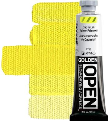 Golden Artist Colors Open Akrylová barva Cadmium Yellow Primrose 59 ml 1 ks