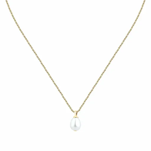Morellato Pozlacený náhrdelník s říční perlou Perla SXU40 (řetízek, přívěsek)
