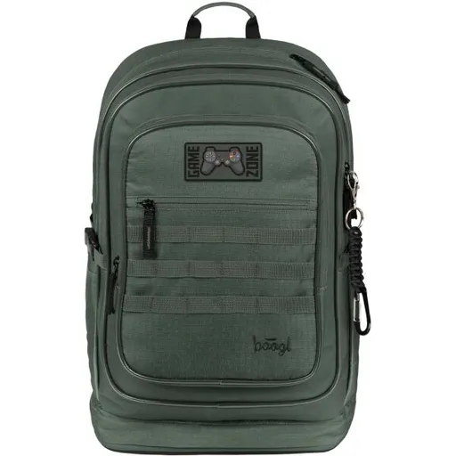 BAAGL CUBIC GROVE Batoh, zelená, velikost
