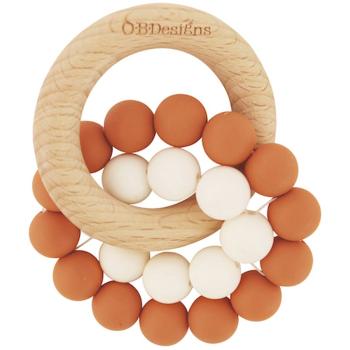 O.B Designs Teether Toy kousátko Cinnamon 3m+ 1 ks