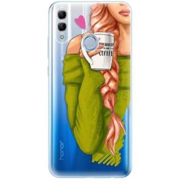 iSaprio My Coffe and Redhead Girl pro Honor 10 Lite (coffread-TPU-Hon10lite)