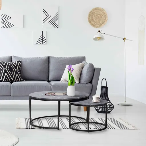 Konferenční stolek 2 ks CIRKO Tempo Kondela