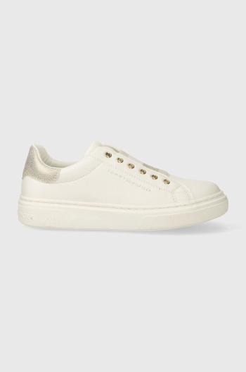 Dětské sneakers boty Tommy Hilfiger bílá barva