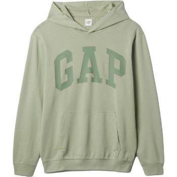 GAP LARGE TONAL LOGO Pánská mikina, světle zelená, velikost