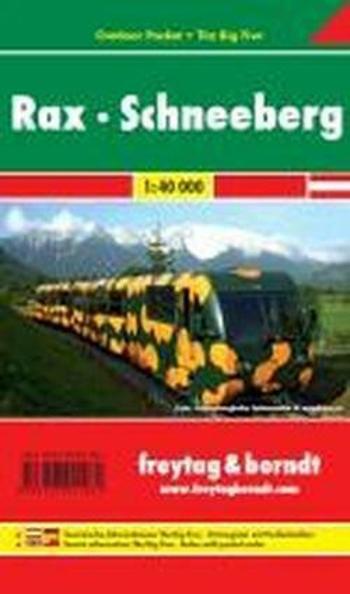 WK 022 OUP Rax - Schneeberg 1:40 000 / turistická mapa (kapesní)