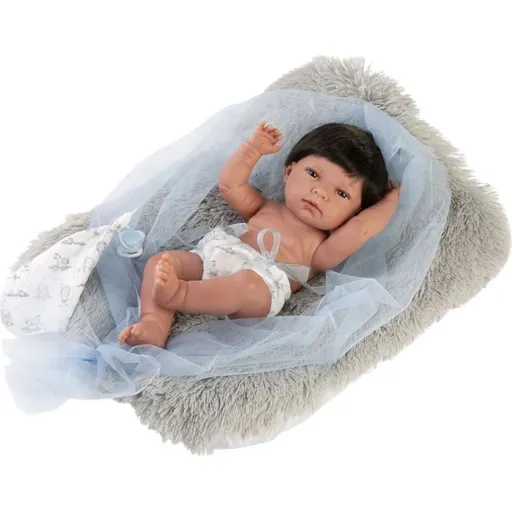 Llorens 73803 realistická panenka miminko s celovinylovým tělem 40 cm