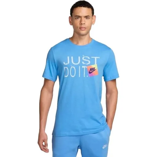 Nike SPORTSWEAR TEE Pánské triko, modrá, velikost XXL