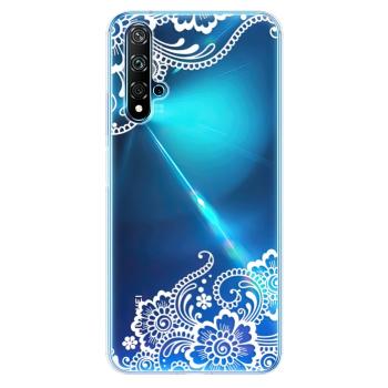 Odolné silikonové pouzdro iSaprio - White Lace 02 - Huawei Nova 5T