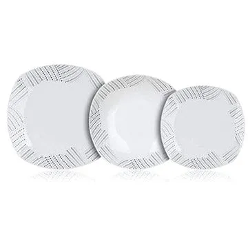 BANQUET Jídelní sada 18ks square CHARME (A16164)