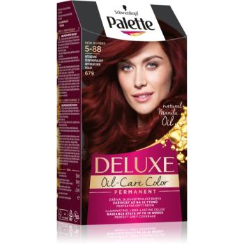 Schwarzkopf Palette Deluxe permanentní barva na vlasy odstín 5-88 679 Intenzivní červenofialový 1 ks