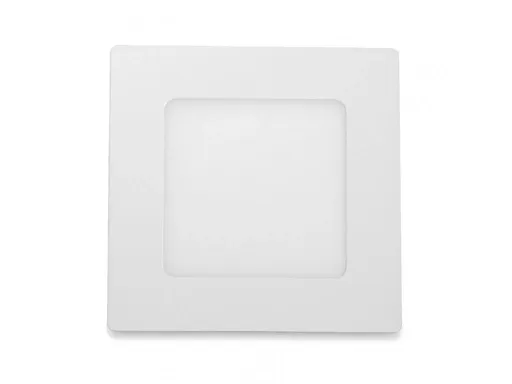 LED Solution Bílý vestavný LED panel hranatý 120 x 120mm 6W Economy+ Barva světla: Denní bílá 104811