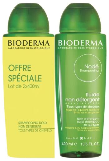 Bioderma Sada jemných šamponů pro každodenní použití Nodé Non Detergent Fluid Shampoo Duo