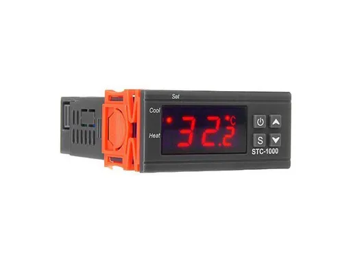 Digitální termostat STC-1000, rozsah -50~99°C, napájení 12V