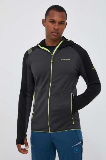 Sportovní mikina LA Sportiva Upendo Hoody černá barva, s kapucí