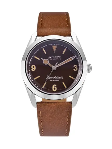 Nivada Grenchen Super Antarctic 3.6.9 Tropical - Brown Leather