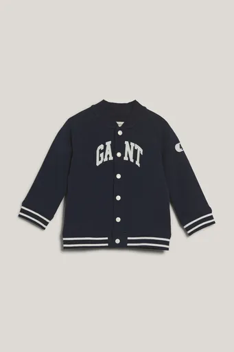 BUNDA GANT VARSITY SWEAT JACKET MARINE