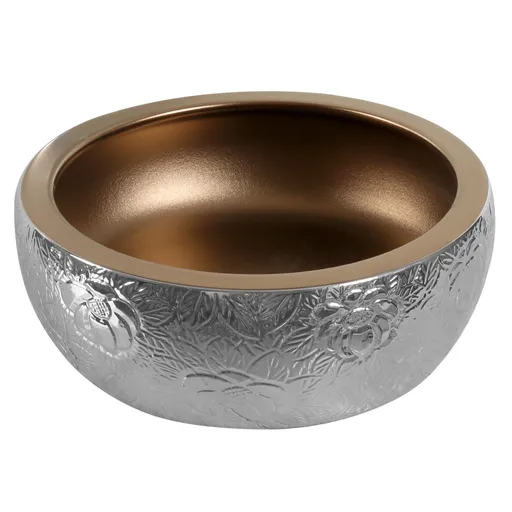 KERRA Umývadlo na desku KR-124 (chromově hnědé) 5907548118240